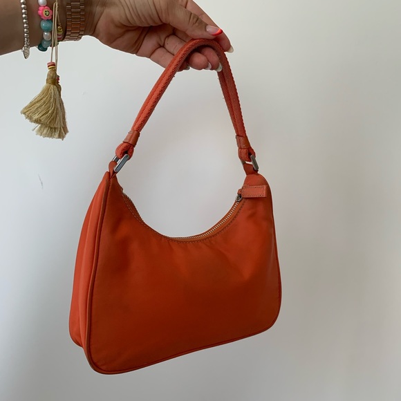 SOLD Vintage 🍊 Prada Tessuto Handbag - Picture 6 of 14